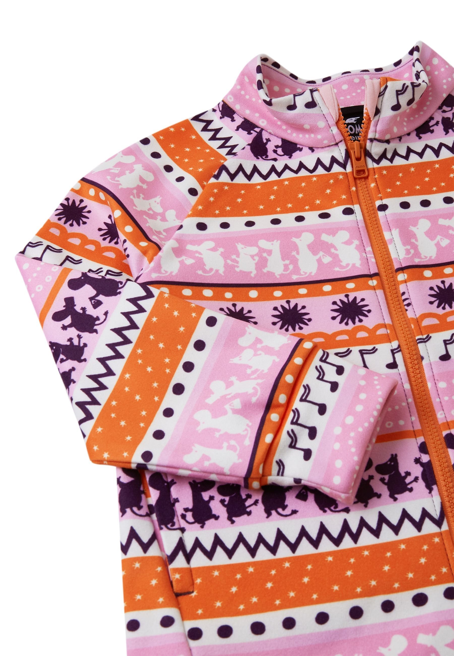 Reima MOOMIN TARPEEN UNISEX - Giacca in pile - rosa rosa