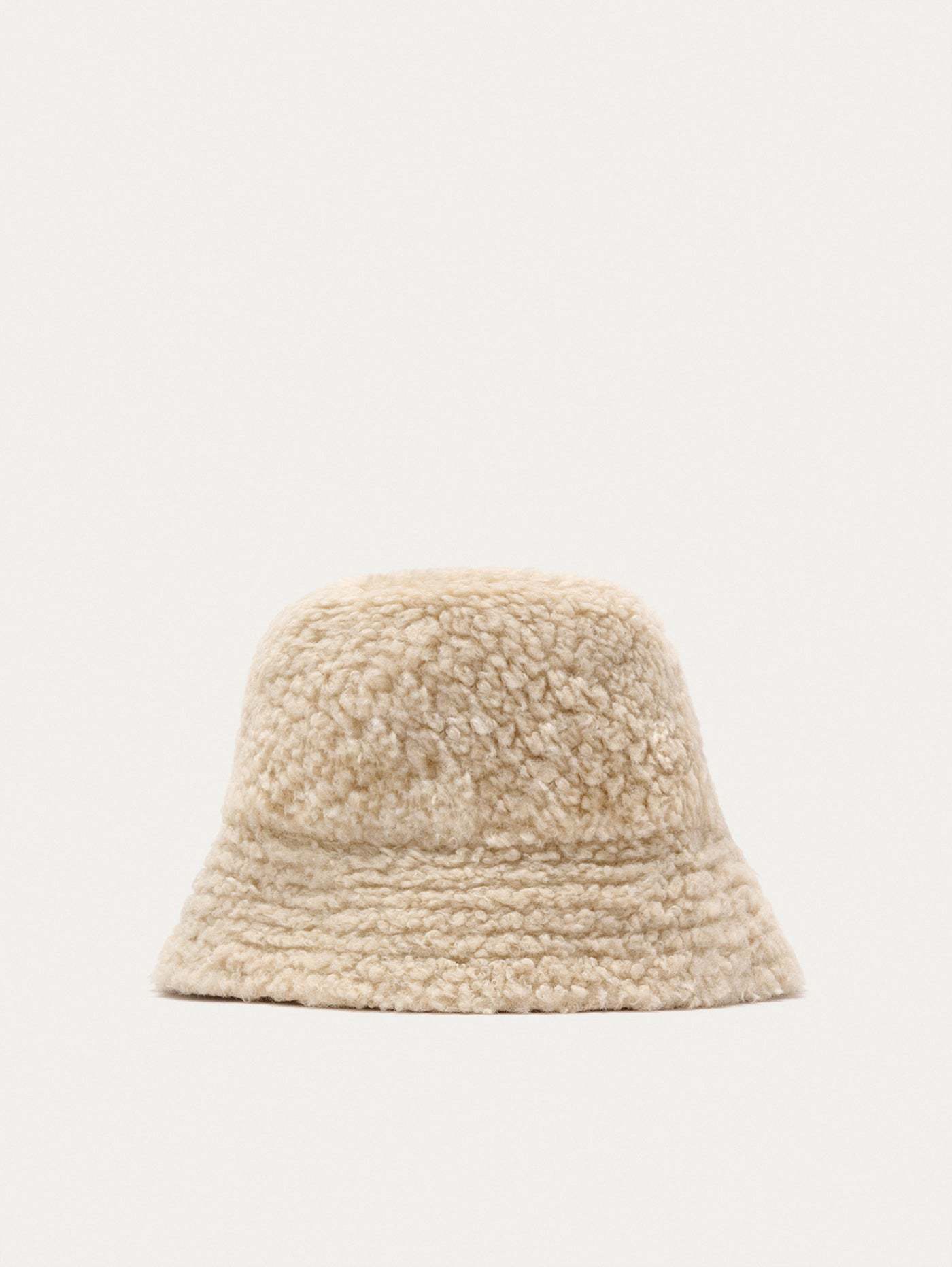 GORRO BUCKET BORREGUITO MONTAUK OFF WHITE