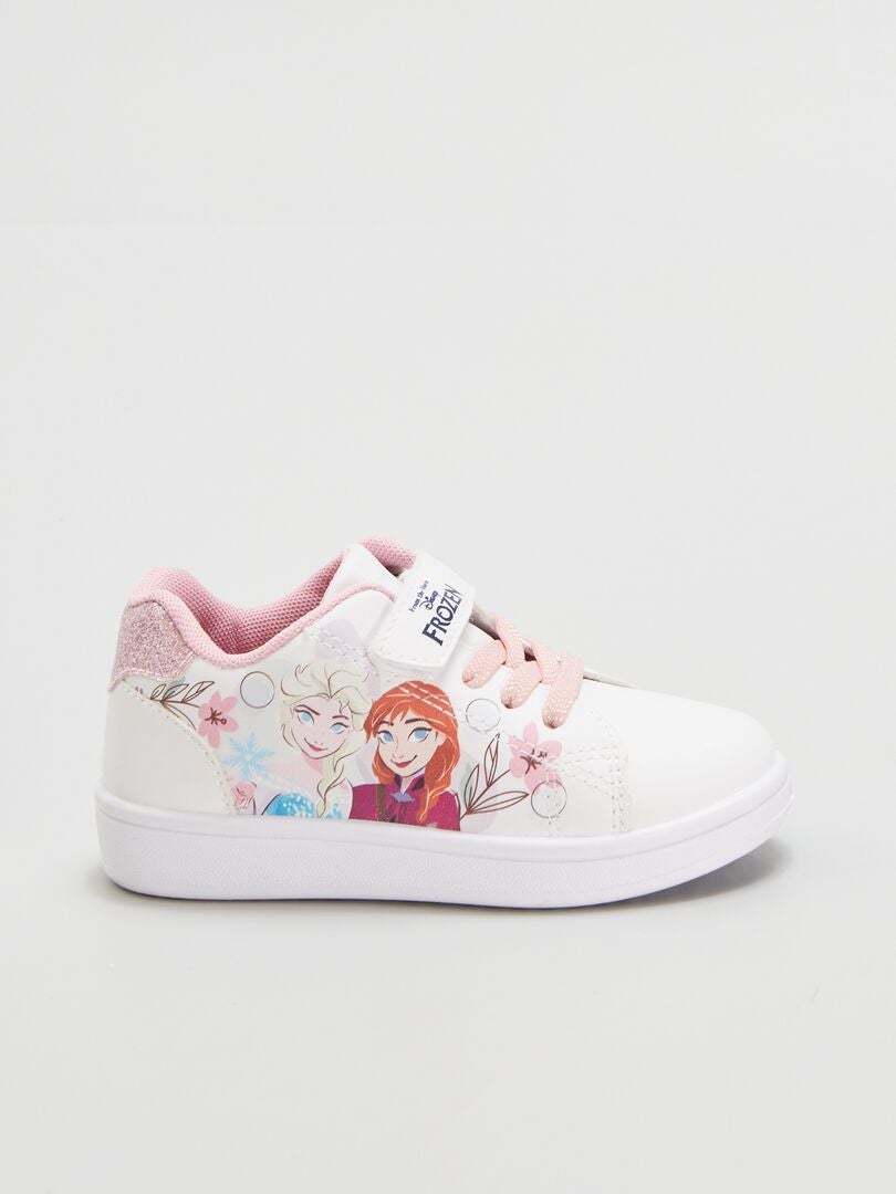 'Frozen' sandalen met bandjes - WIT