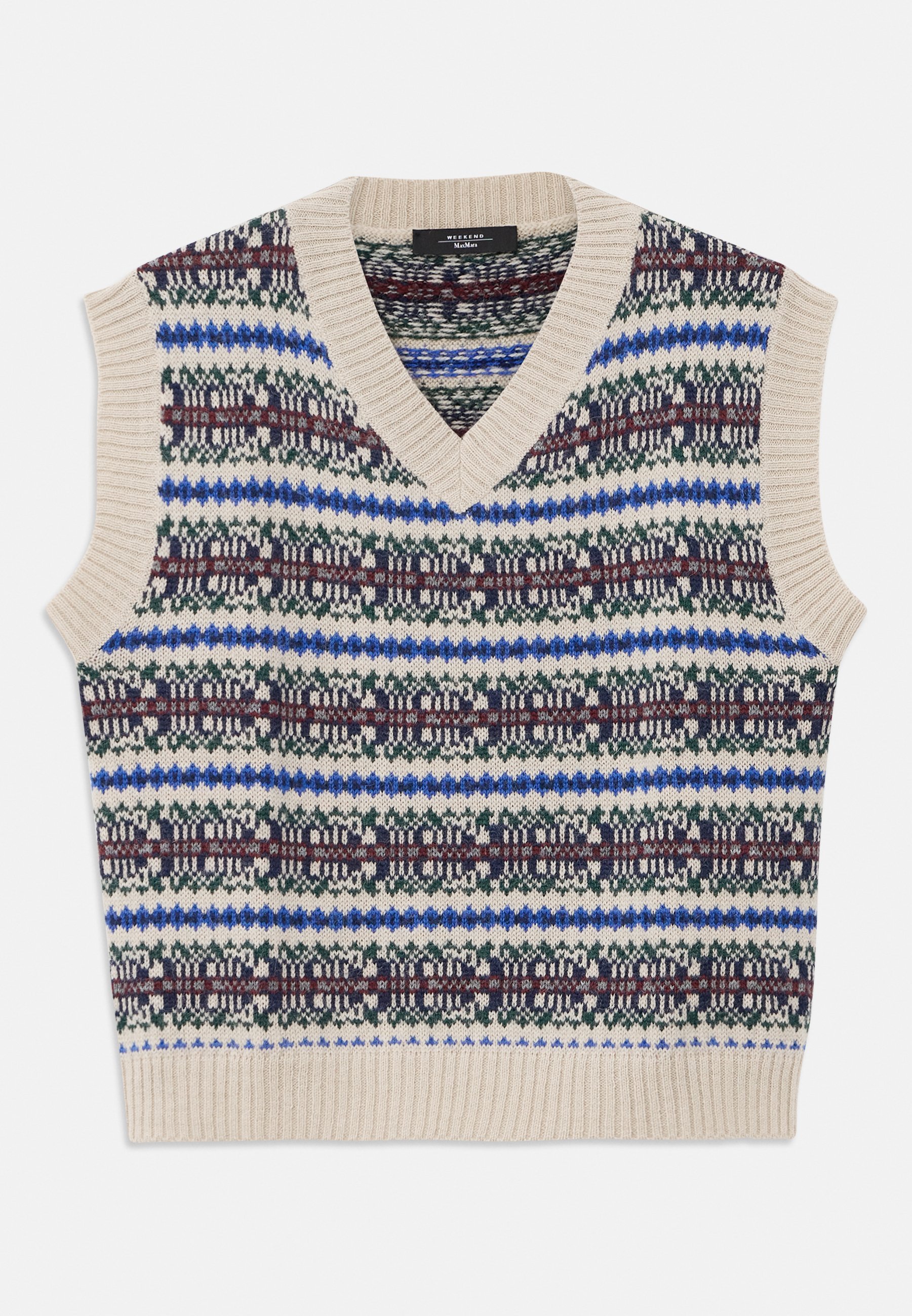 WEEKEND MaxMara FLERES - Gilet - ecru