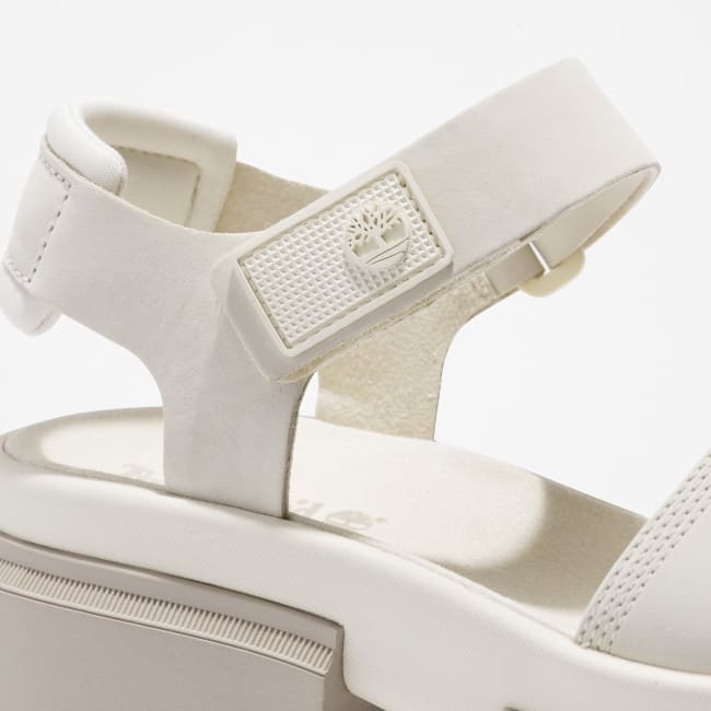 Sandalo a Doppia Fascia Everleigh da Donna in                bianco