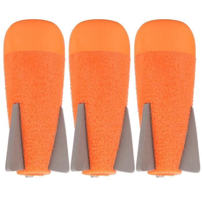 Recarga de misiles Mega de 3 piezas para Nerf N-Strike Elite Series, accesorio de recarga de cohetes de misiles EVA para cartuchos tipo naranja