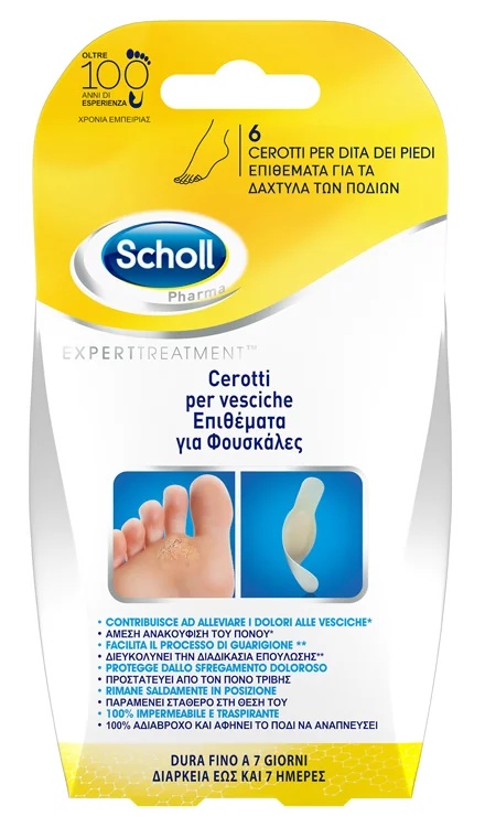 SCHOLL'S Scholl Blisters Cer Dita Pie 6