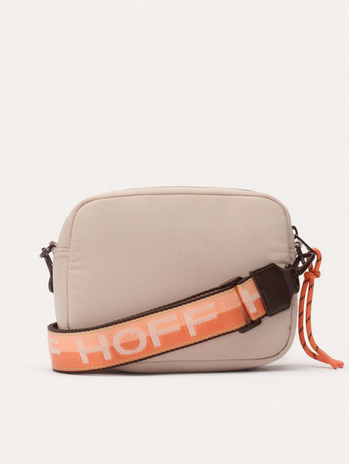 BANDOLERA NYLON BRIDGE BEIGE