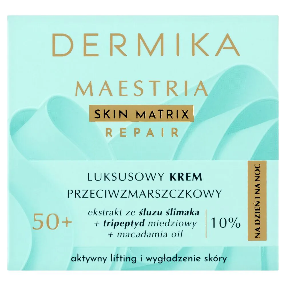 Dermika Maestria Luksusowy krem przeciwzmarszczkowy 50+ na dzień i na noc 50ml