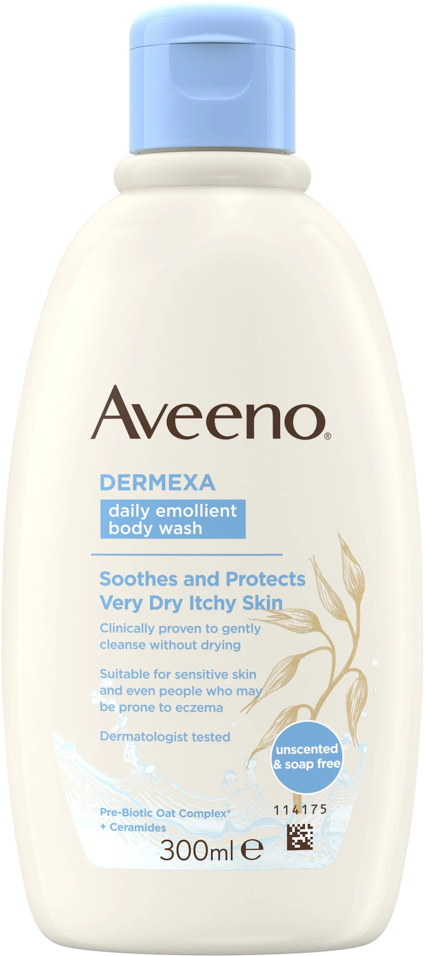 Dermexa Daily emolijentni gel za tuširanje 300 ml - Aveeno