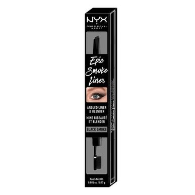 Nyx Professional Makeup Epic Smoke Liner -silmänrajauskynä, kaksipäinen, 0,17 g
