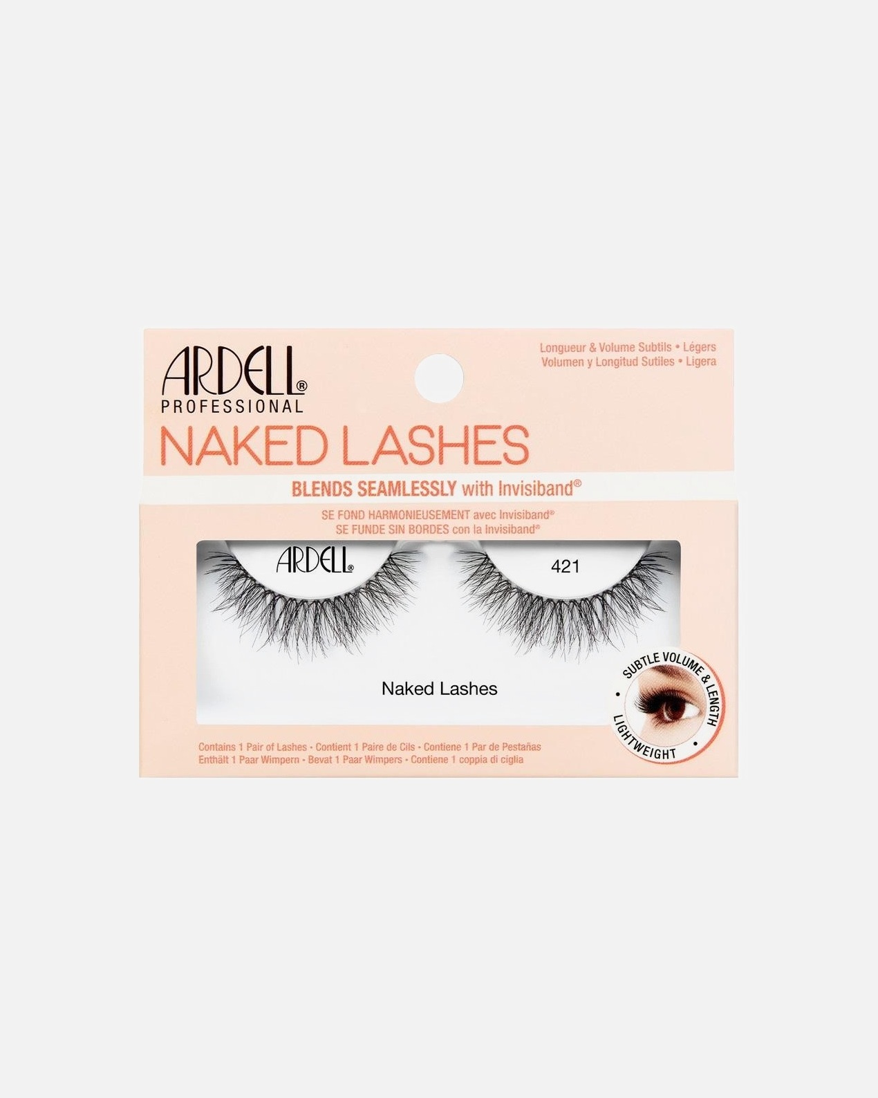 Ardell Wimpern Naked trepavice 421 - 1 par