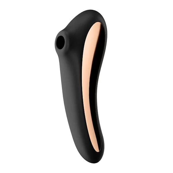 Satisfyer Masażer Dual Kiss Black Masażer intymny