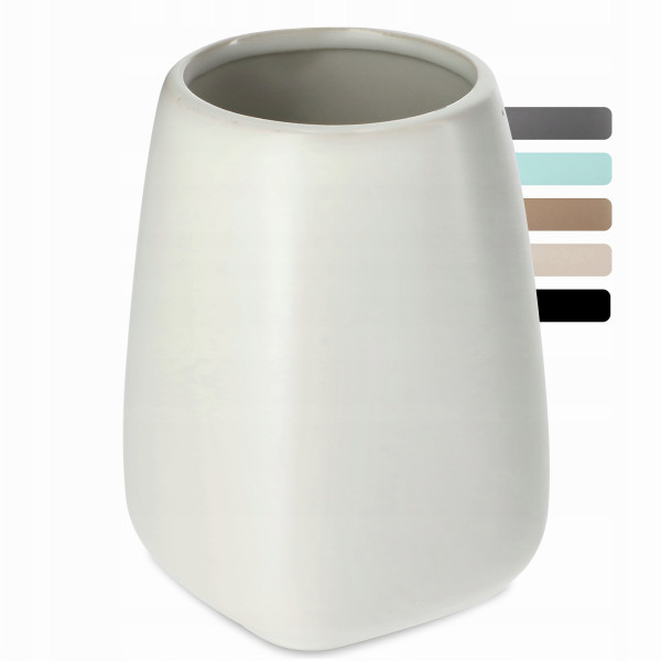 Kubek Na Szczoteczkę Pastę Łazienkowy Ceramiczny