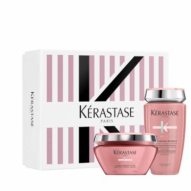 Kérastase Pack Chroma Absolu Bain Chroma Respect Coffret Hair z barvo 1 enota 1 enota