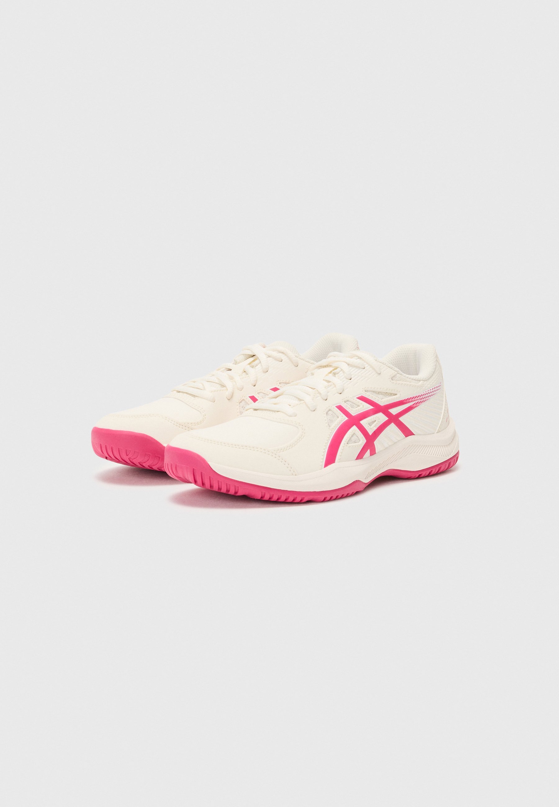 ASICS COURT SLIDE 4 - Scarpe da tennis multi-campo - crema/rosa acceso