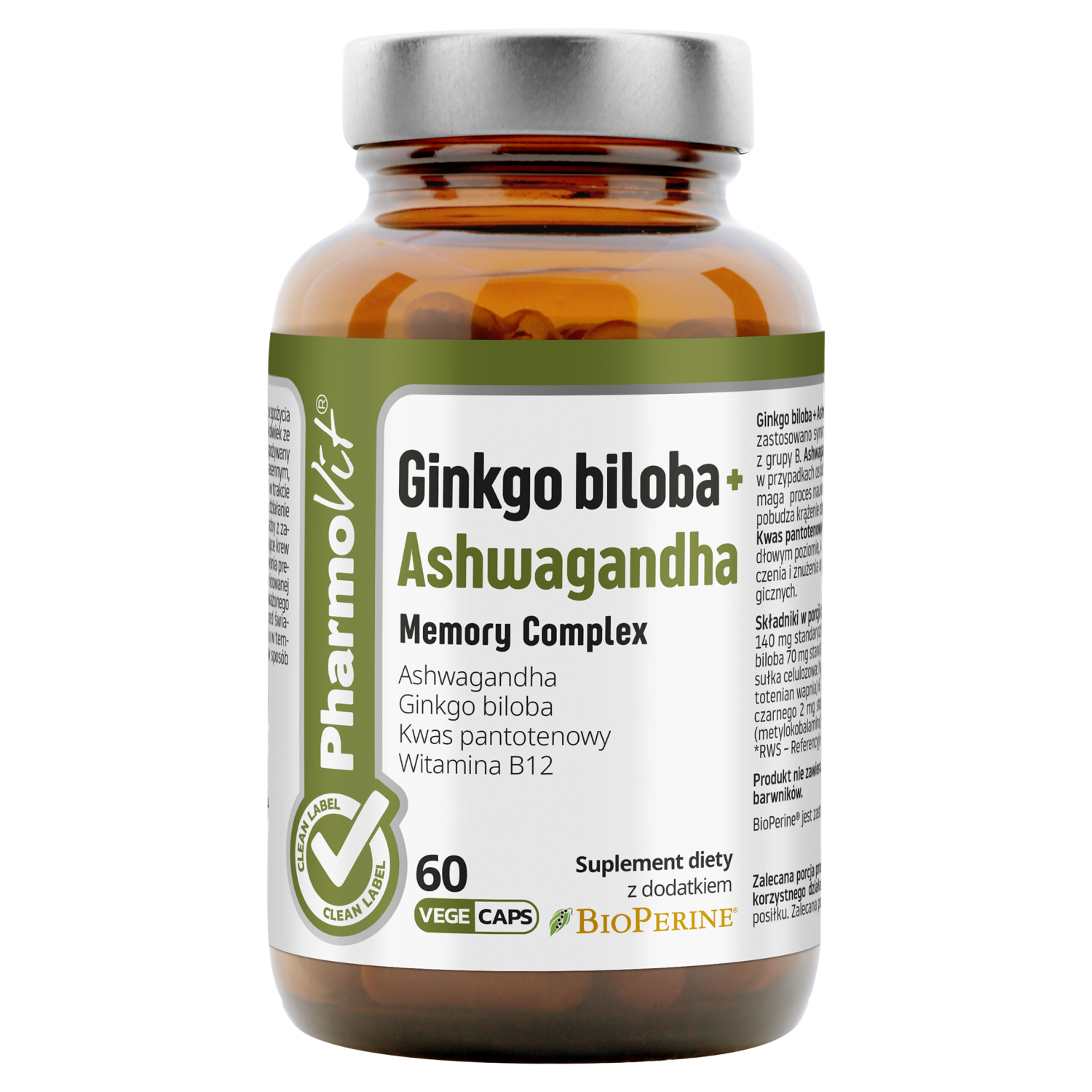 Pharmovit Ginkgo Biloba+Ashwagandha