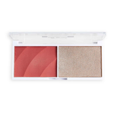 Relove Cute Blushed Iluminador y paleta de colorete 5,8 g 5,8 g
