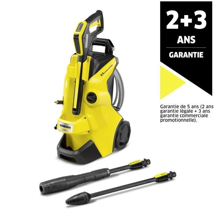 Hidrolimpiadora de alta presión KARCHER K4 Power Control Flex - 420 l/h - 1800 W - 130 bar
