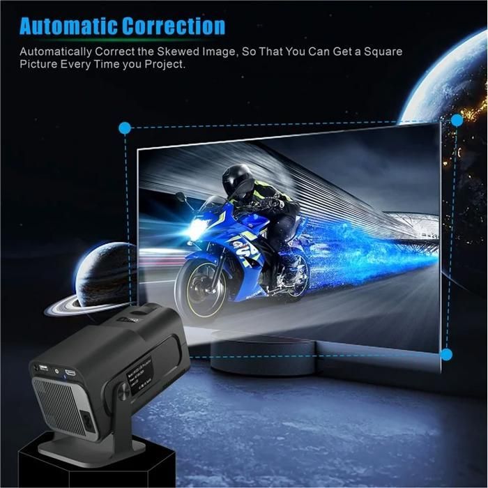 Vidéoprojecteur - HY320 - Android 11 - 4K - 300 ANSI Lumens - BT 5.0