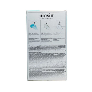 Nioxin Professionals Pack 3 päänahan hoitosetti värjätyille kuiville ja vaurioituneille hiuksille 1 kpl 1 kpl