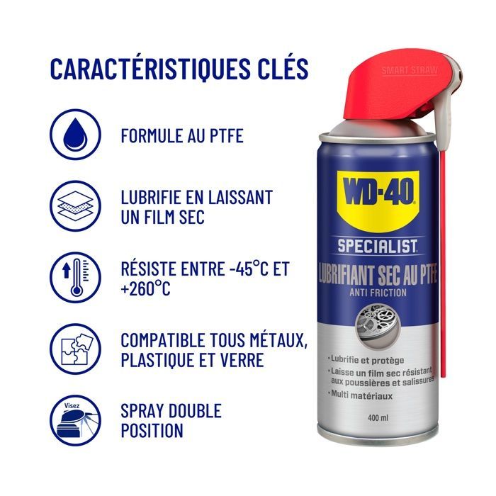 Dry PTFE Lubricant WD-40 Specialist 400ml