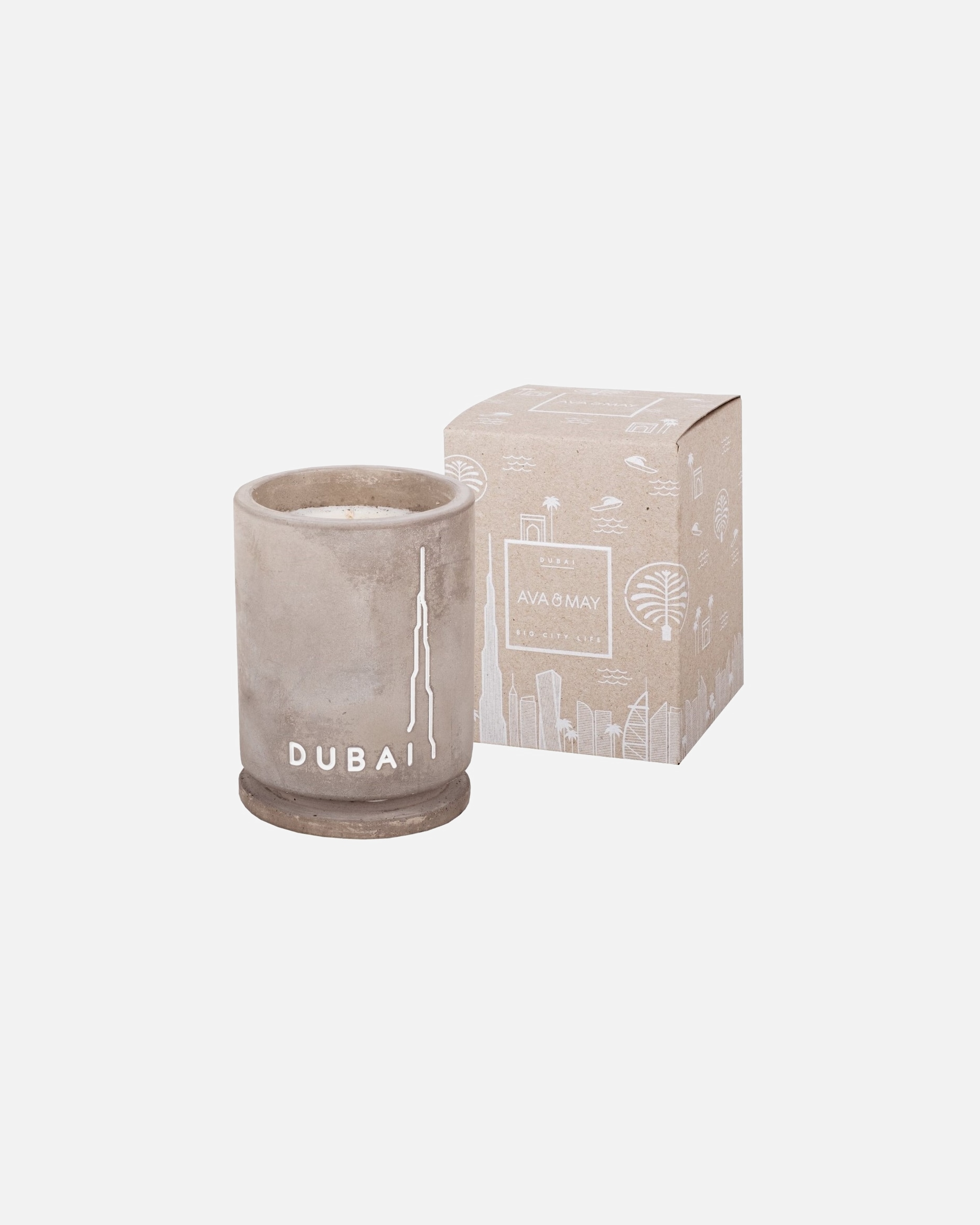 AVA & MAY Bougie parfumée Dubaï