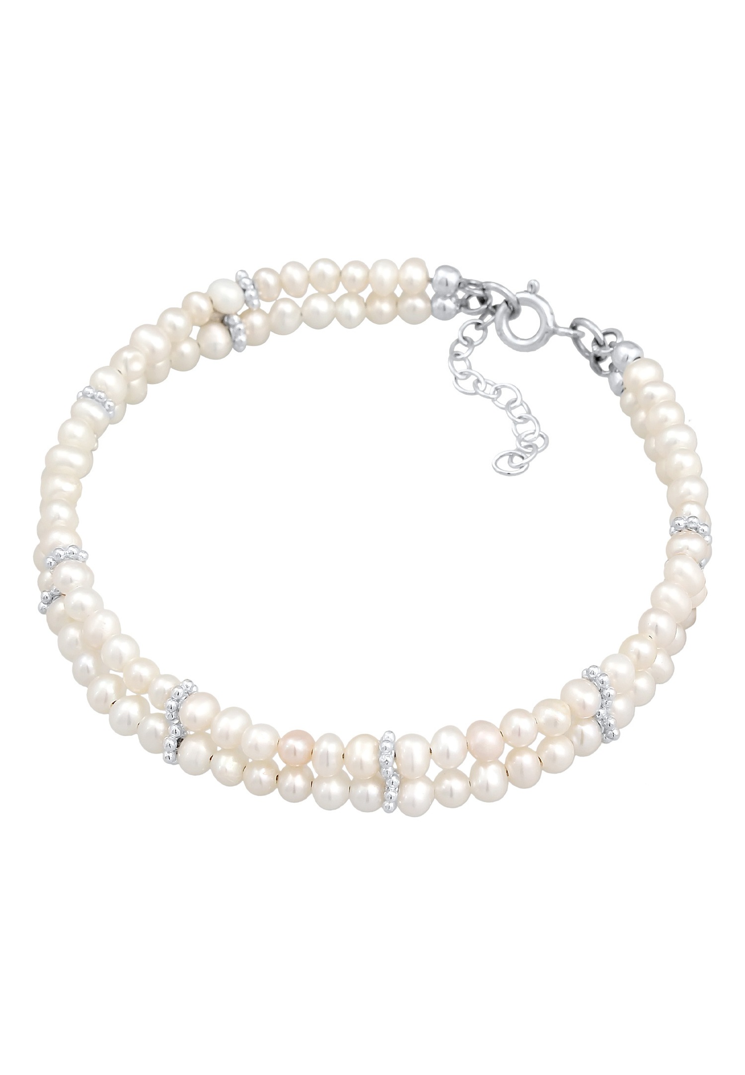 Elli Dames Elegant Eenvoudig met Zoetwater Gekweekte Parel in 925 Sterling Zilver