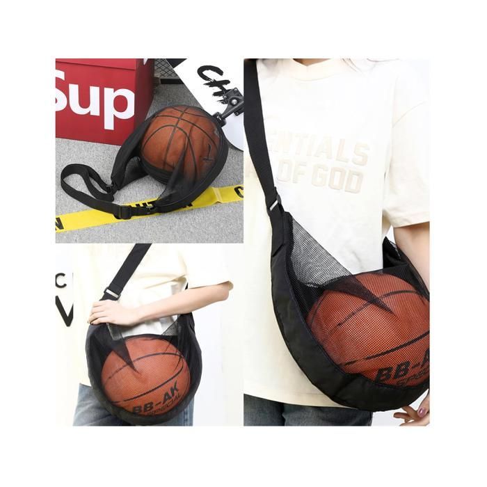 Basketball Backpack, Mesh Pocket, Basketball Accessories, backpack, basketball bag, mesh pocket with carabiner