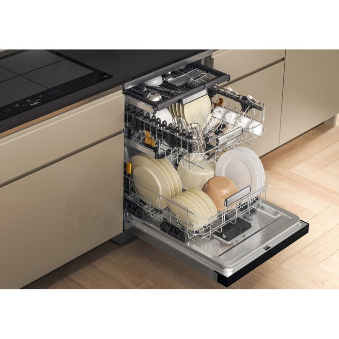 Lavastoviglie - WHIRLPOOL - W7FHS51X - 15 coperti - 8 programmi - Inverter