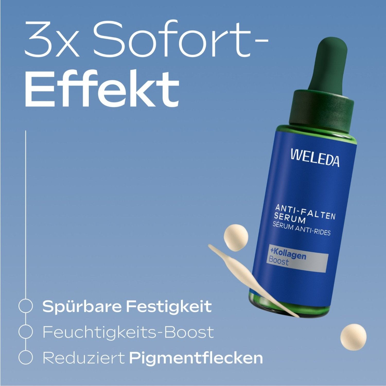 Weleda mėlynas serumas nuo senėjimo nuo raukšlių su gencijonais ir edelveisais, 30 ml