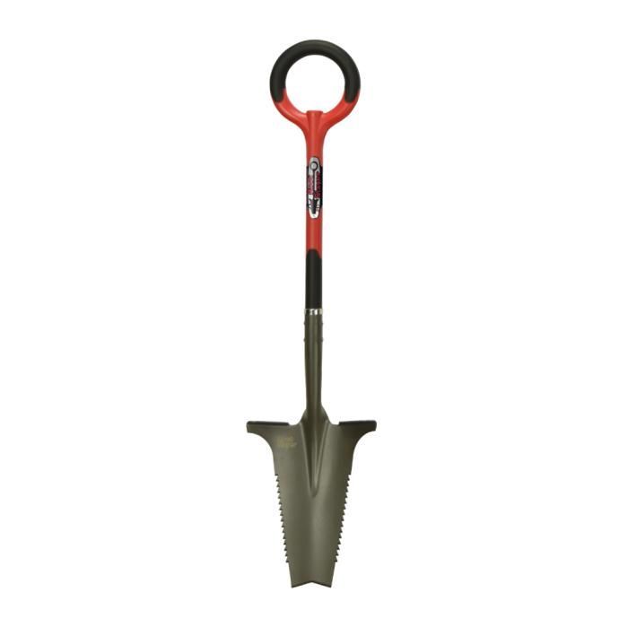 VENTEO | Pelle multifonction robuste | Bêche de jardin ergonomique coupe racine | Outil de jardinage polyvalent | Outillage pratique
