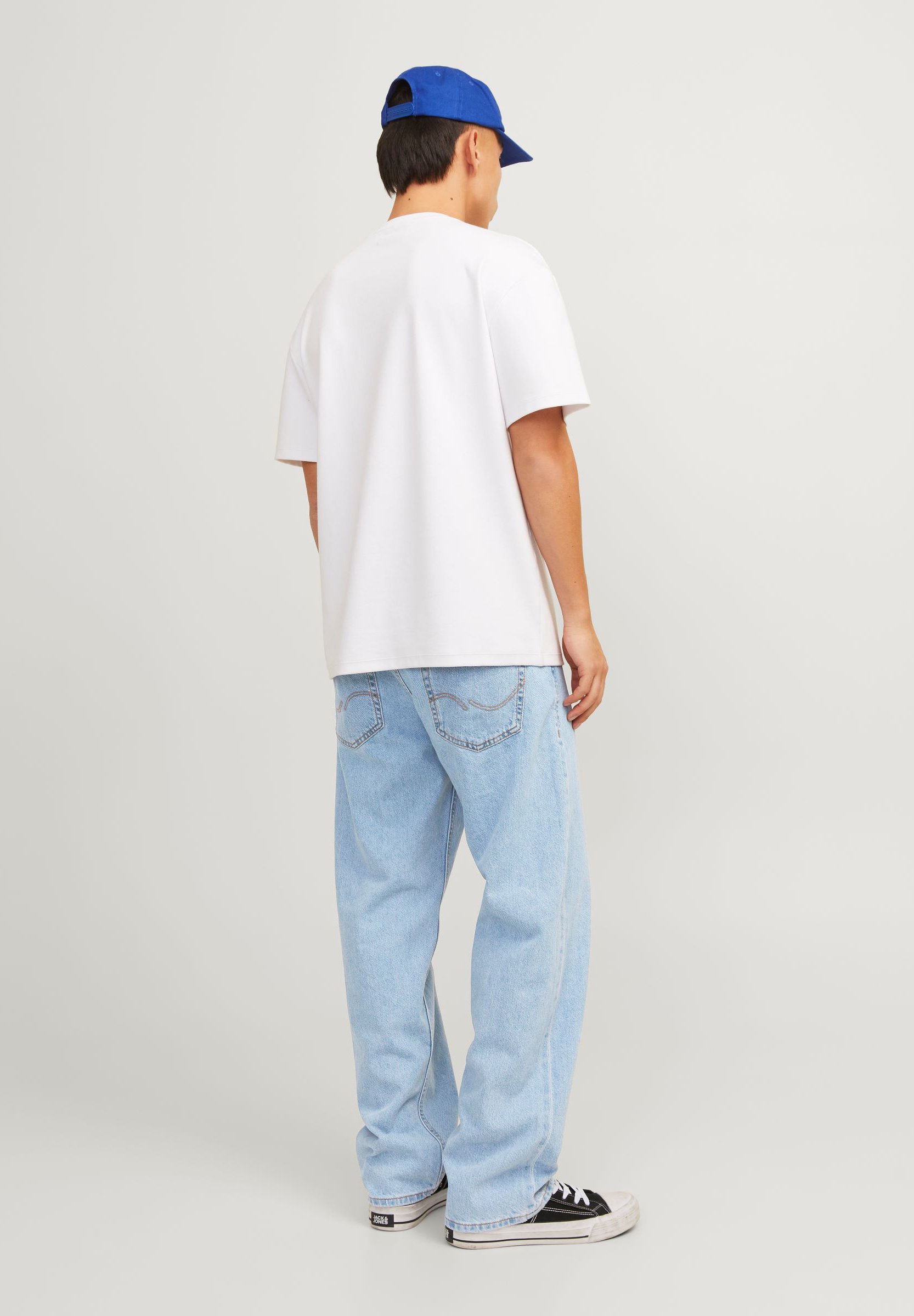 Jack & Jones Eddie - Baggy Jeans - blauer Denim