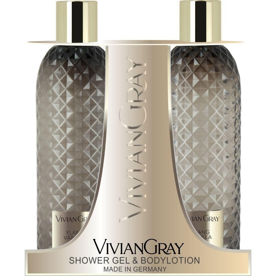 Vivian Gray ķermeņa kopšanas komplekts ar ilang un vaniļu - 600 ml