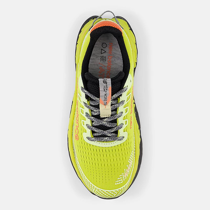 Fresh Foam X More Trail v3 voor vrouwen – Tea Tree met zwarte en rode meloen