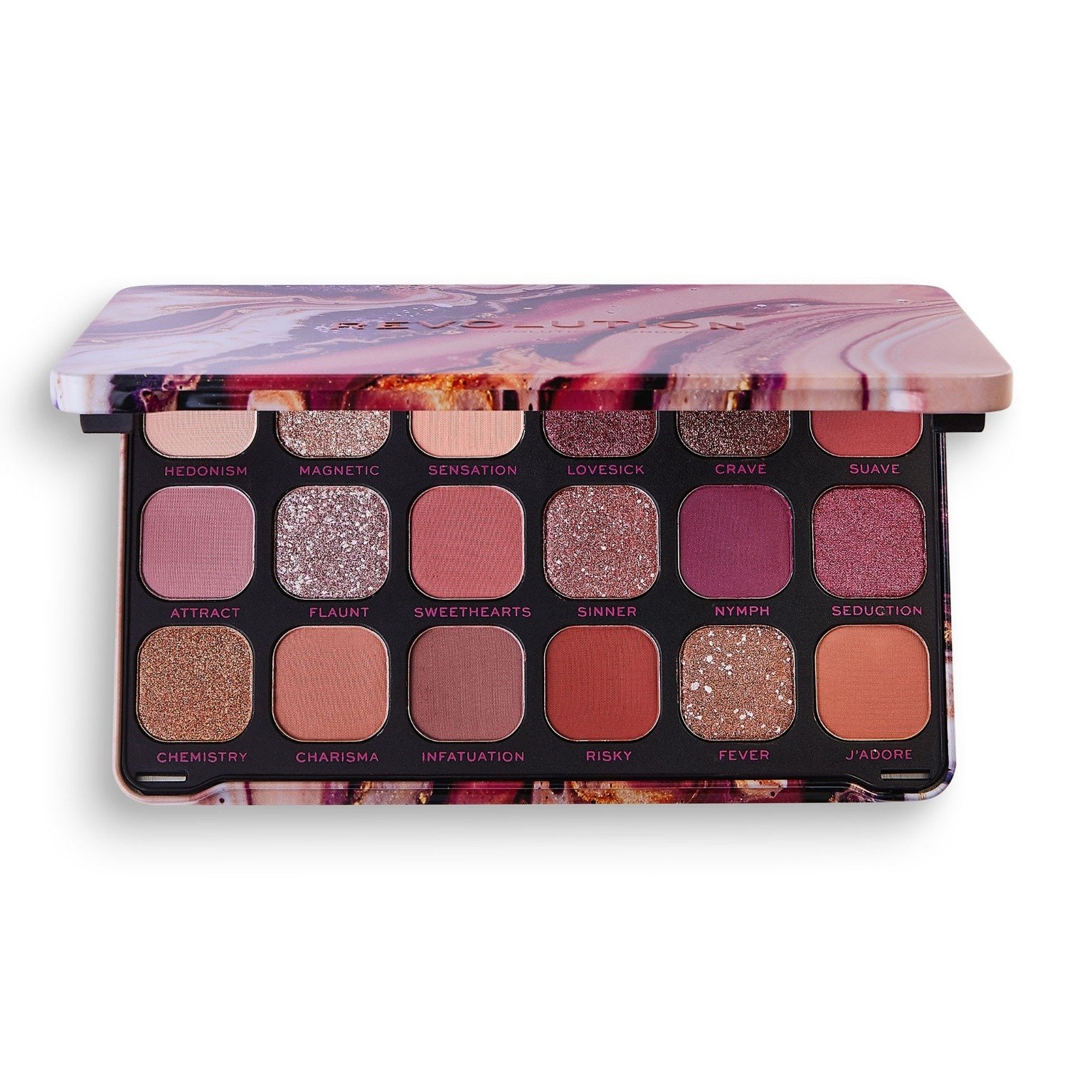 Paleta sjenila za oči Revolution Eyeshadow Forever Flawless Allure – 19,8 g