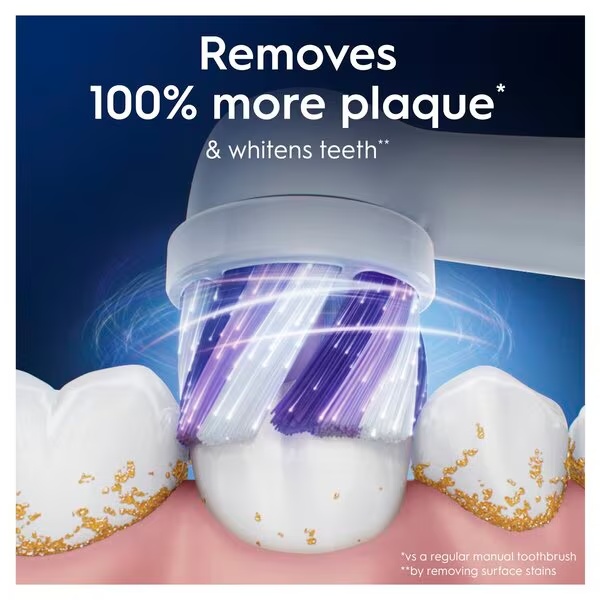 Oral-B iO Radiant White Opzetborstels<br>wit, 2 št