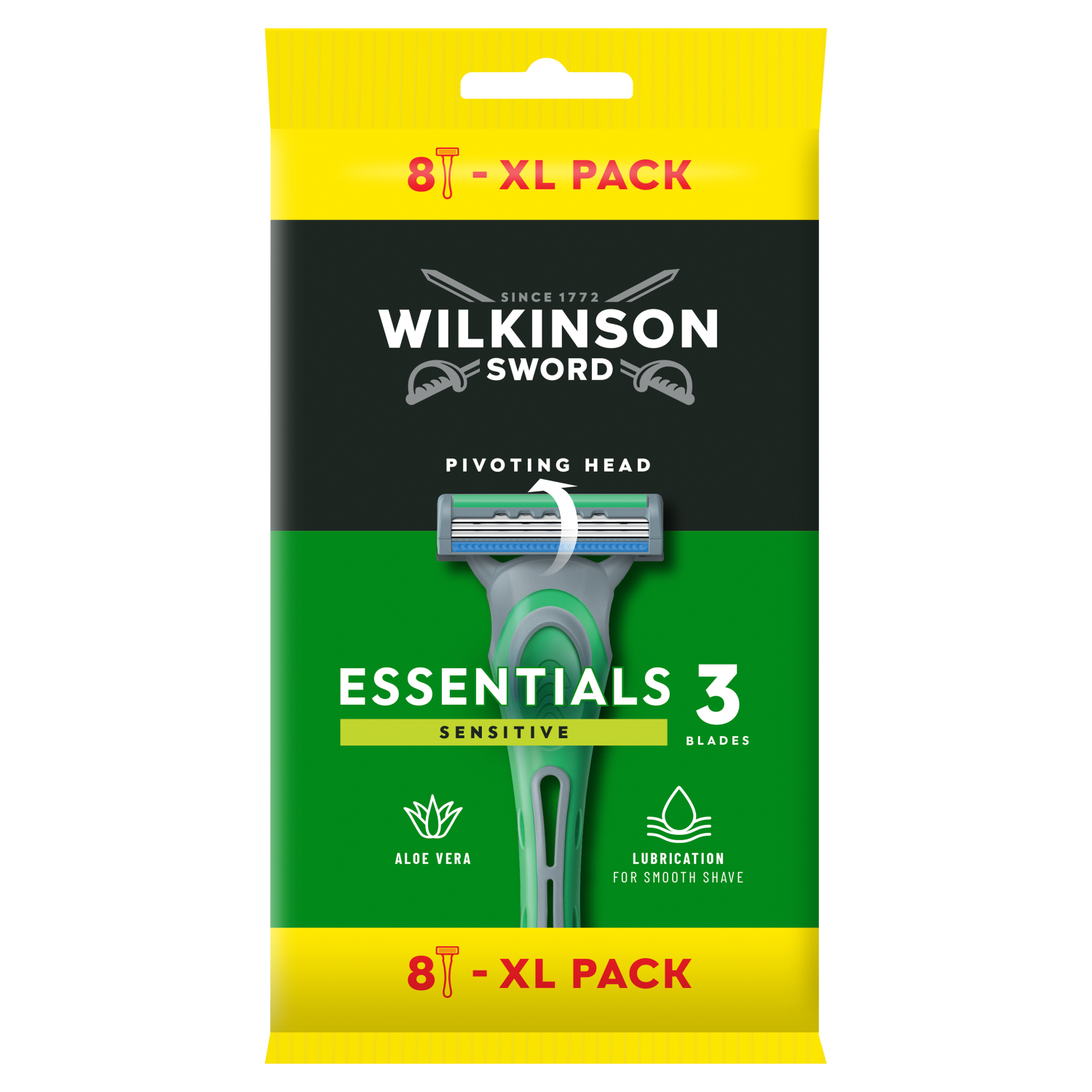 Wilkinson Sword 8-pak Extra 3 Sensitive barberblade
