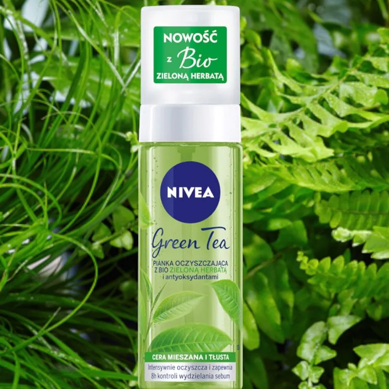 Nivea pianka oczyszczająca Green Tea
