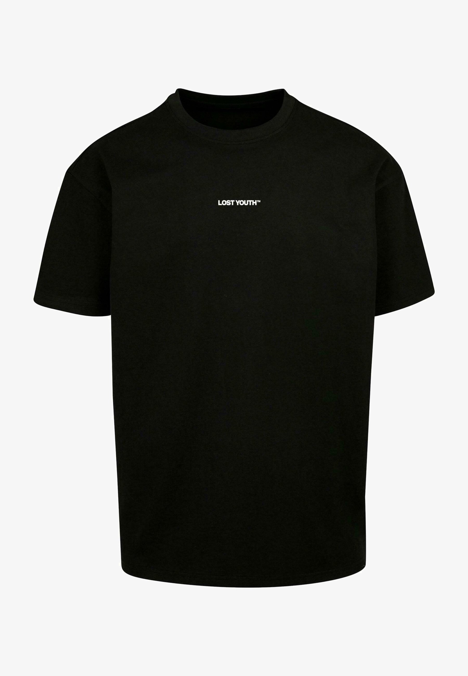 Lost Youth CHAOS - T-shirt imprimé - noir
