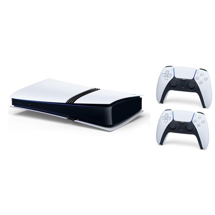 PS5 Pro-bundel: PlayStation 5 Pro-console + FC26 (code in de doos) + tweede witte DualSense-controller