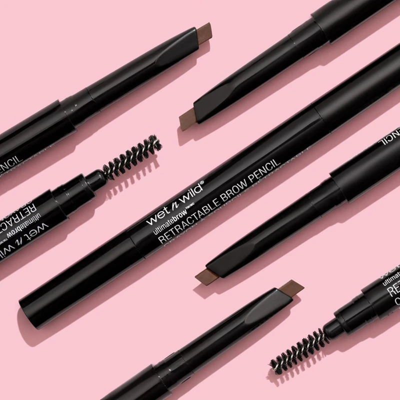 Lápis de Sobrancelha Duplo com Pincel Wet n Wild Ultimate Brow