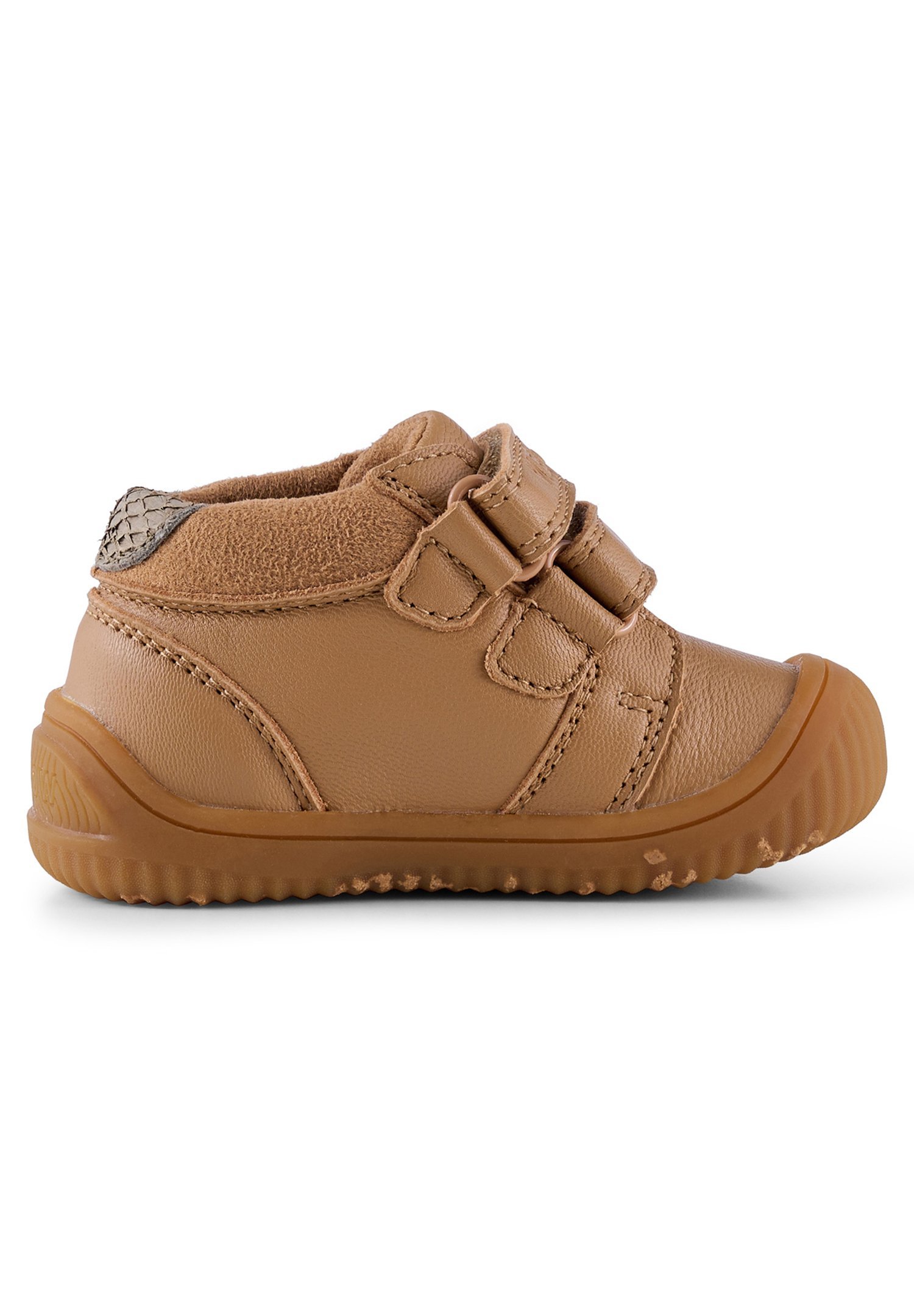 Woden TRISTAN - Schoenen met klittenbandsluiting - cognac