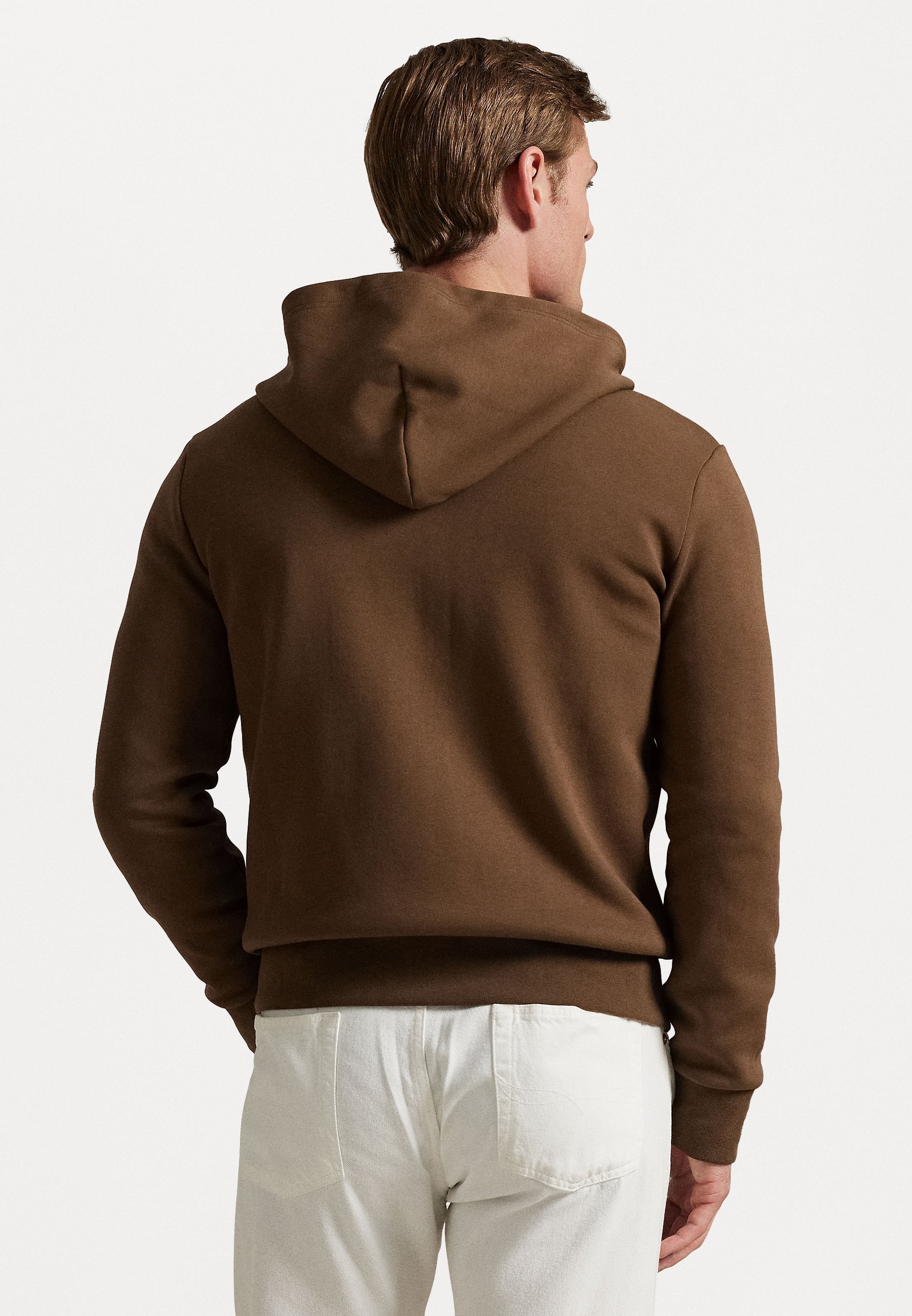 Sweat à capuche zippé Polo Ralph Lauren - marron