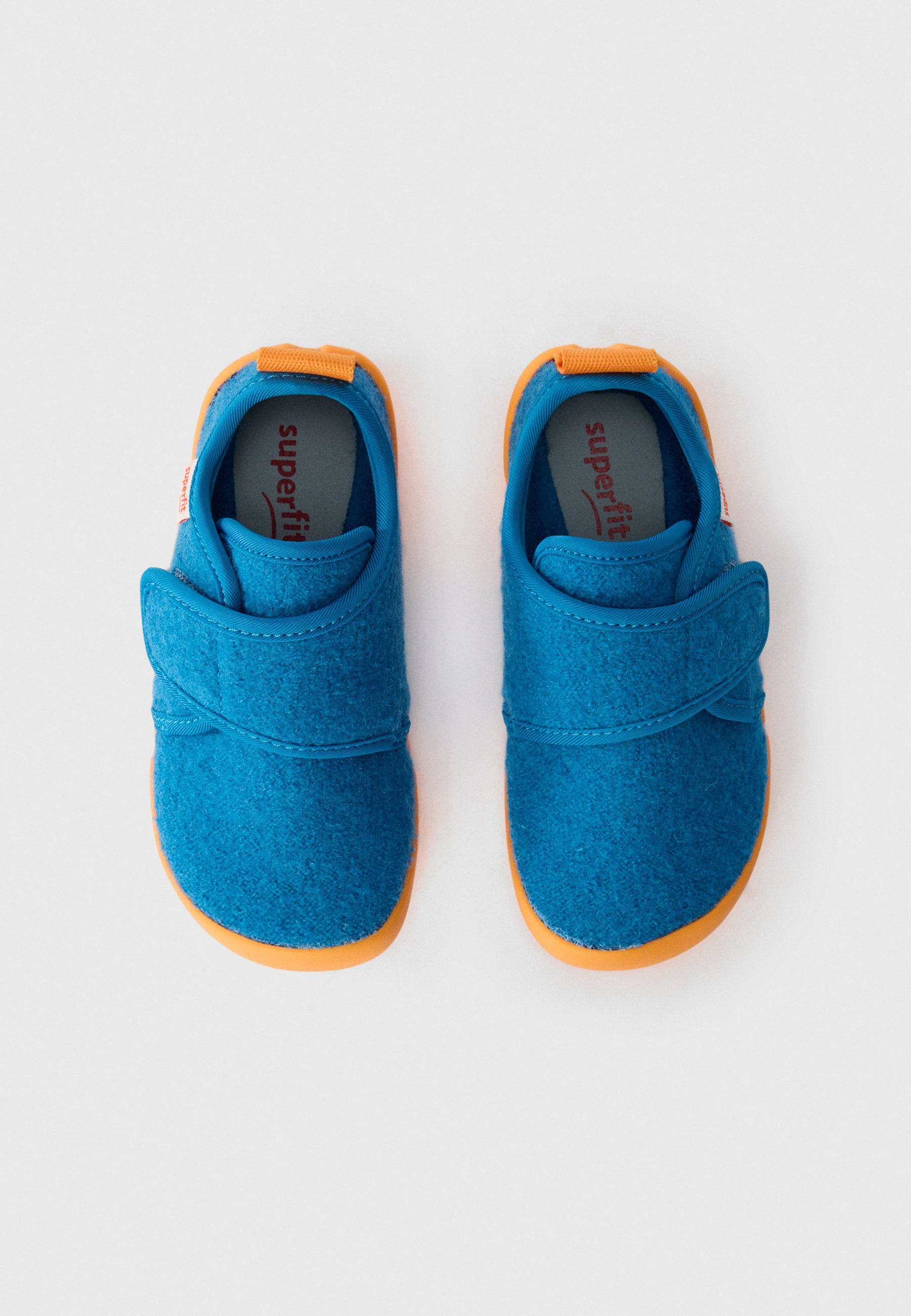 Chaussons Superfit VENTI BAREFOOT UNISEXES - bleu/orange