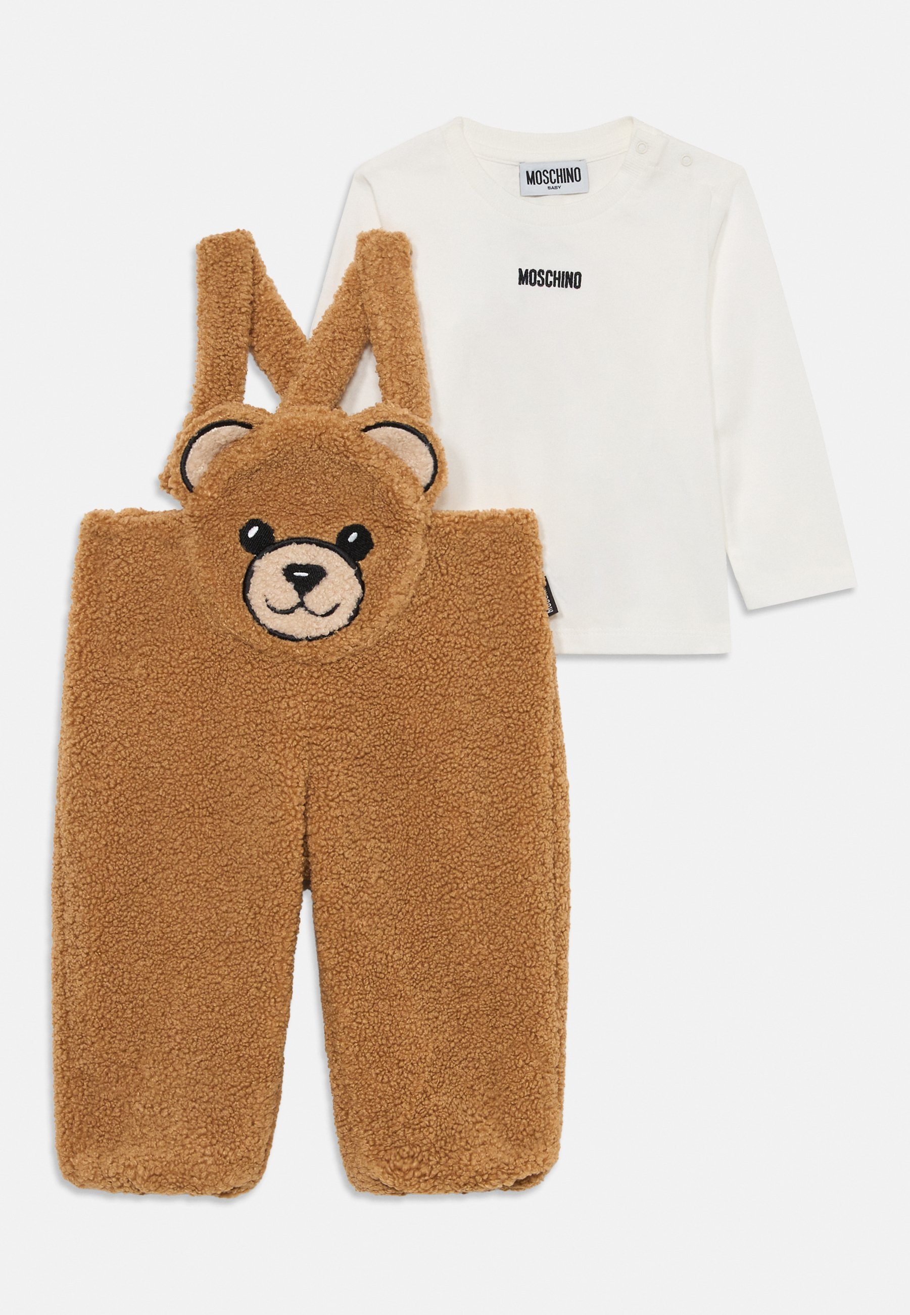 MOSCHINO BABY UNISEX SET - Top met lange mouwen - bruin