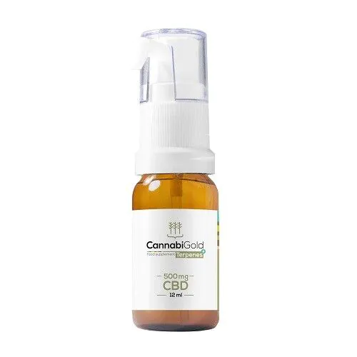 CannabiGold Terpenes+ 500 mg CBD 12 ml