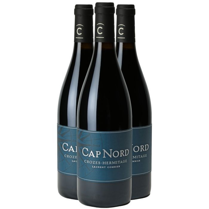 Domaine Combier Crozes-Hermitage Cap Nord 2021 - Red Wine from the Rhône Valley (3x75cl) Organic