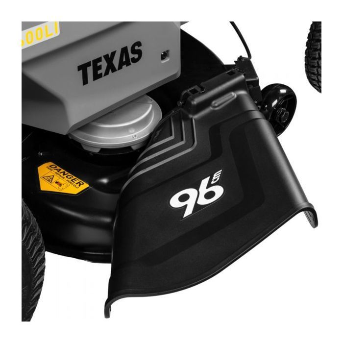 TEXAS Epsilon R9600Li Accu-aangedreven zitmaaier – 96 cm, 72V, tot 4000 m² De TEXAS Epsilon R9600Li is een grasmaaier