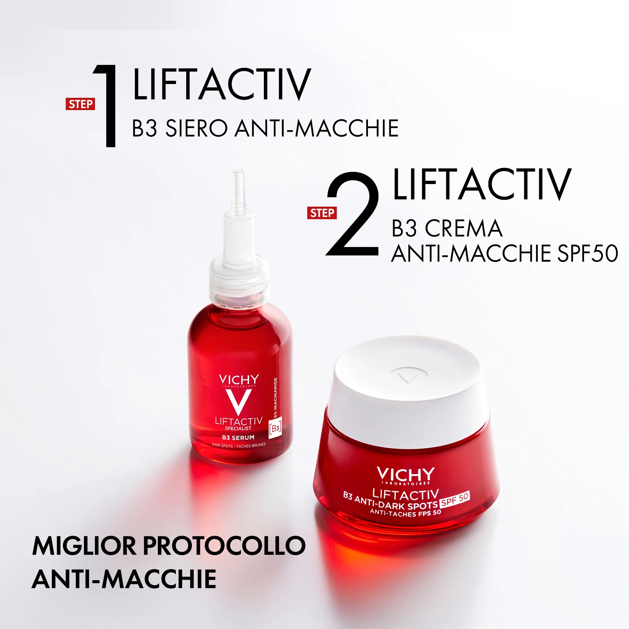 VICHY Liftactiv crème B3 SPF50 50 ml anti-acne