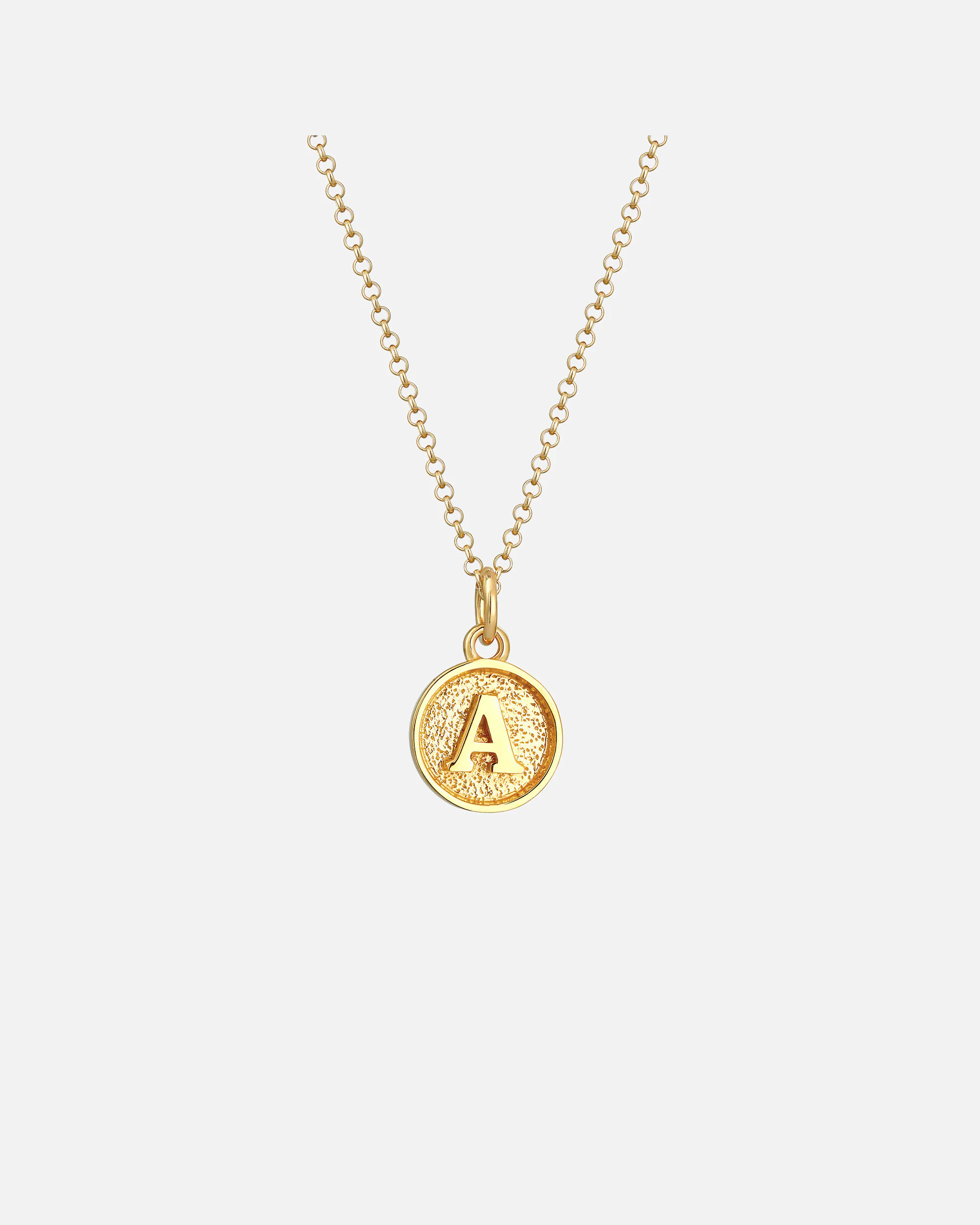 Elli Lettre A Pendentif Basic Collier Femme - (925/1000) Argent