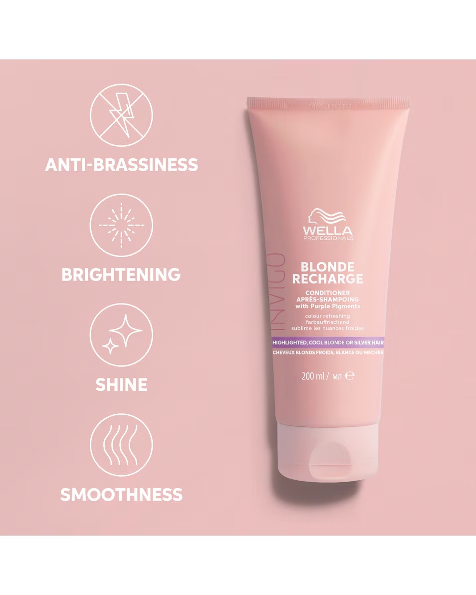 Balsam reîncărcabil WELLA PROFESSIONALS INVIGO Blonde pentru păr blond