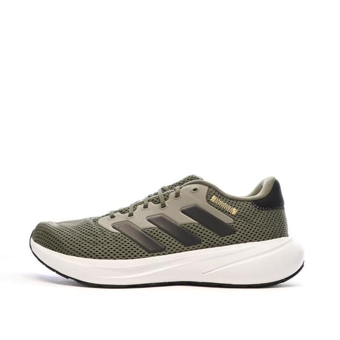Zapatillas de running color caqui para hombre Adidas Response Runner U IG1396