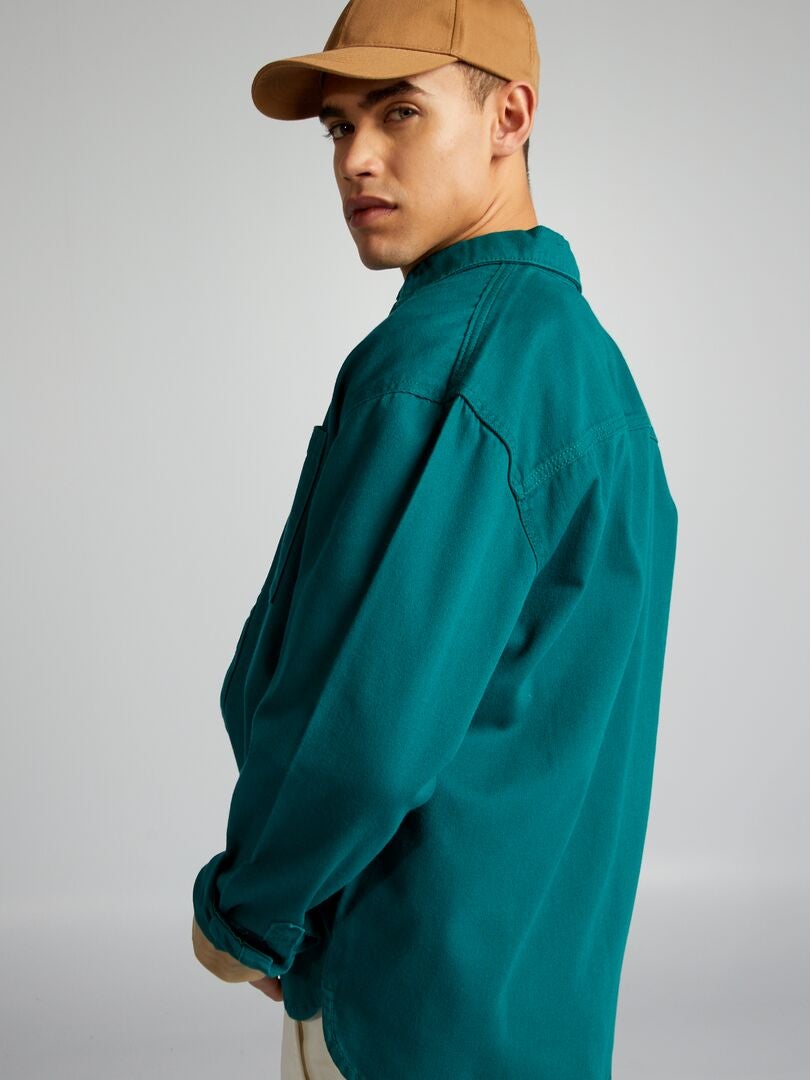Koszula Twill - ZIELONA